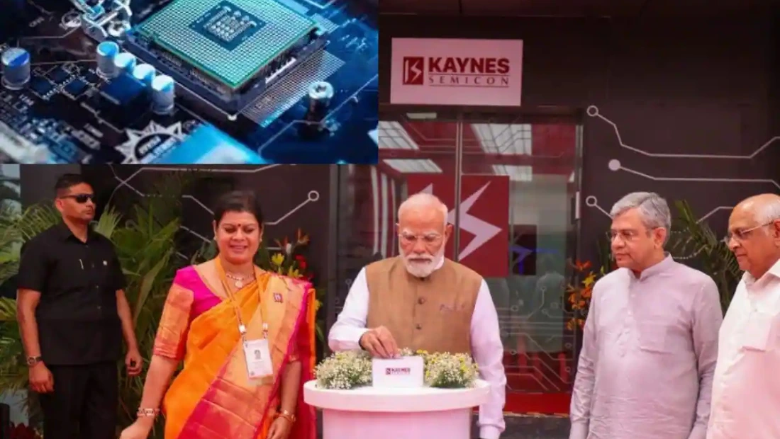 मेक इन इंडिया को मिला नया बूस्ट ₹3,300 करोड़ के सेमीकंडक्टर प्लांट से रोजगार, निर्यात और टेक इंडस्ट्री को मिलेगी रफ्तार